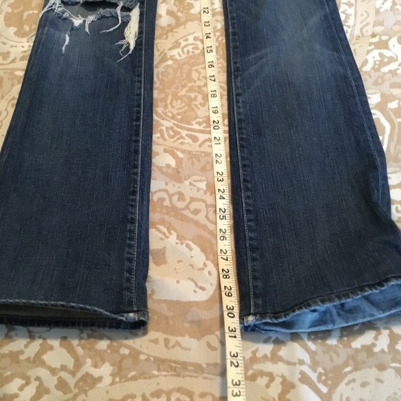 7 For All Mankind Organic Cotton Jeans Sz 26 - Picture 7 of 7